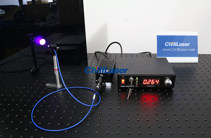 405nm fiber coupled laser